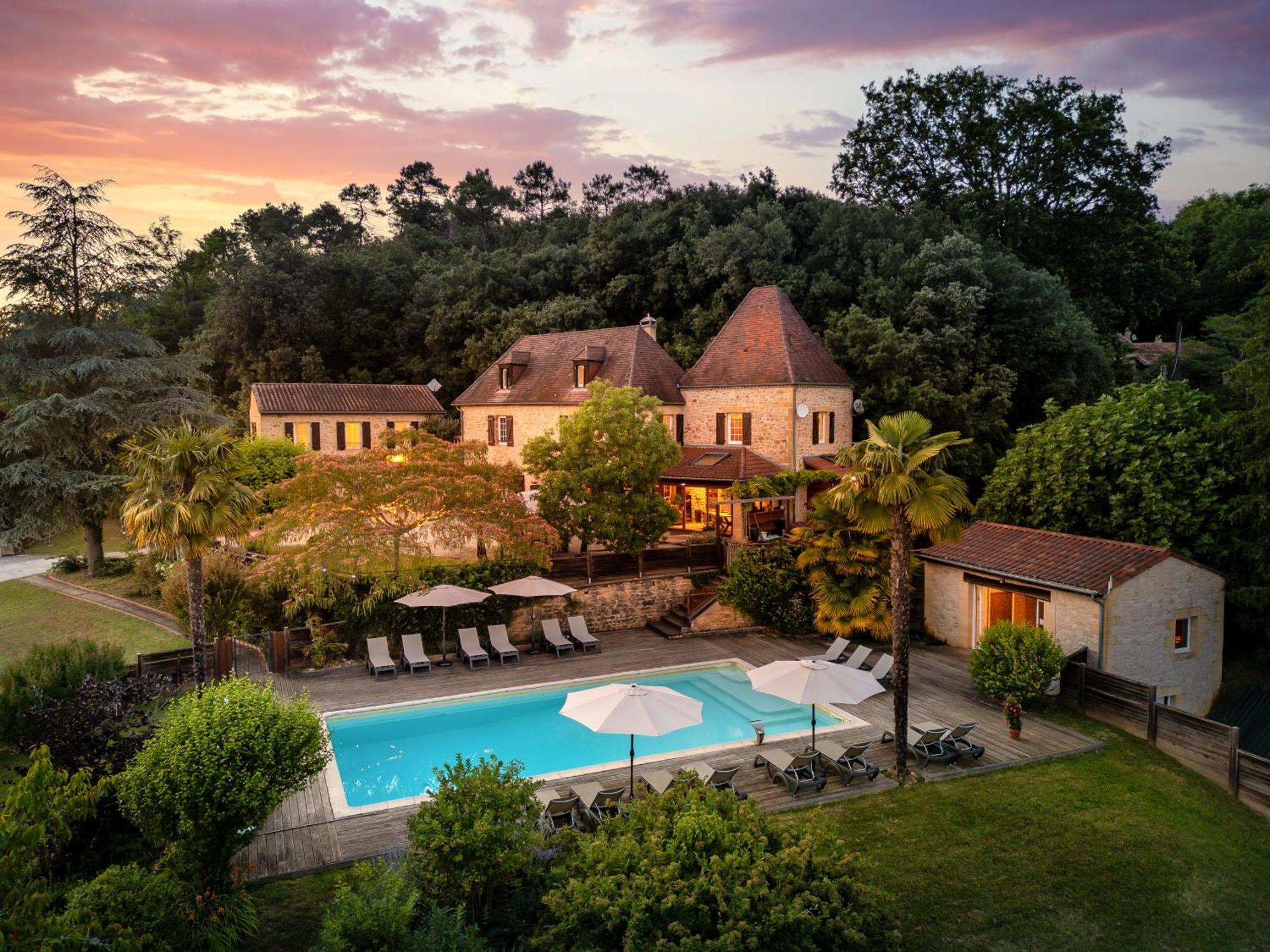 Domaine De Campagnac - Spa & Sauna Carsac-Aillac Exterior foto