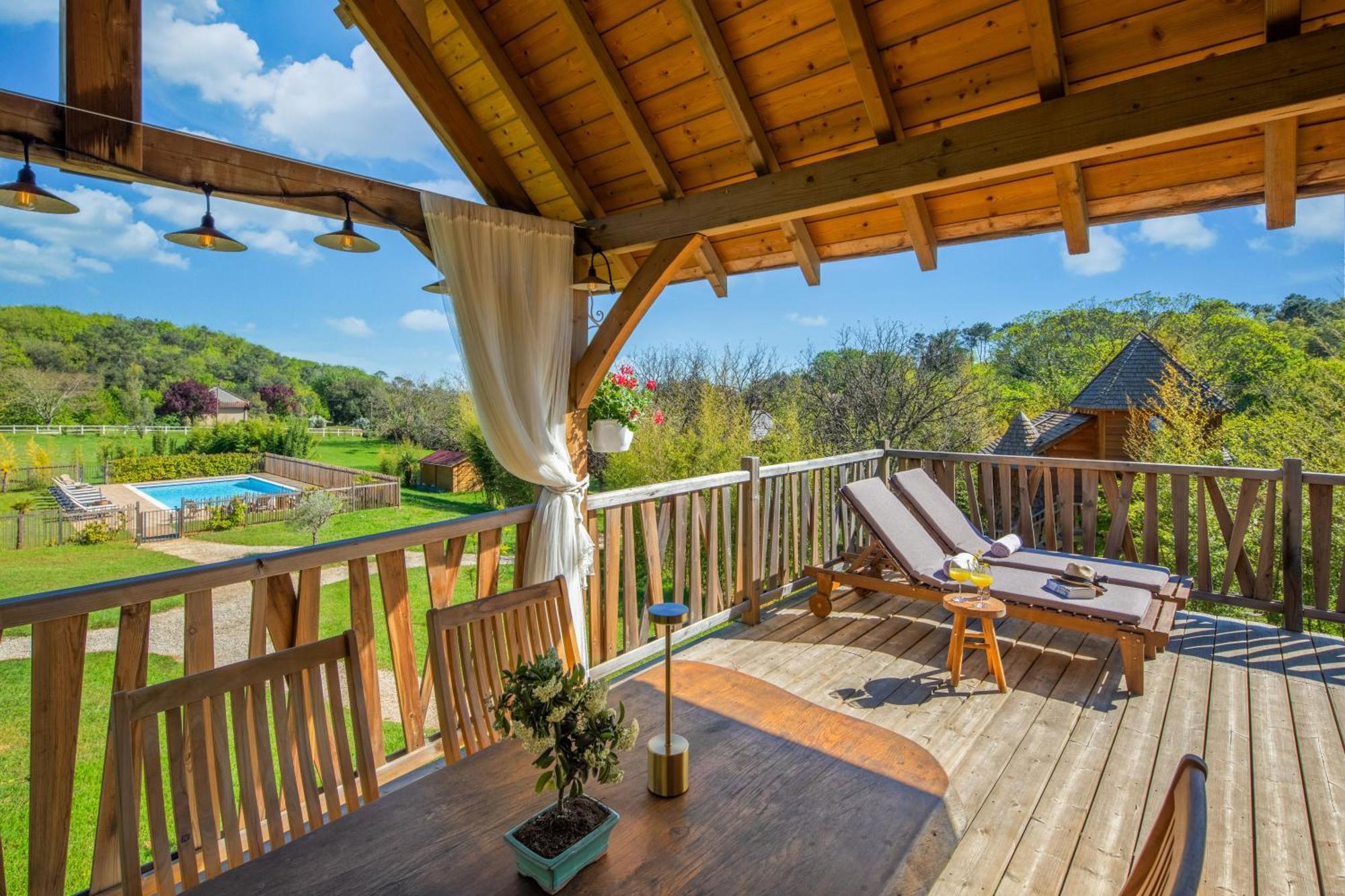 Domaine De Campagnac - Spa & Sauna Carsac-Aillac Exterior foto